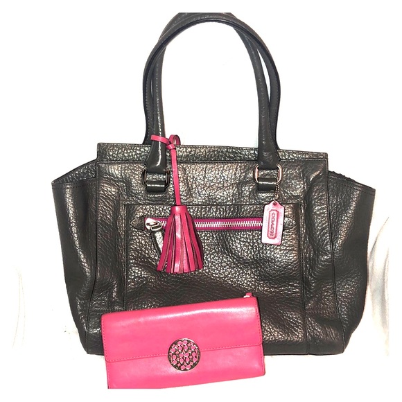 Coach Handbags - Coach bag and wallet.